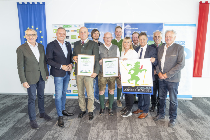 Loipengutesiegelverleihung2025  Schladming-Dachstein